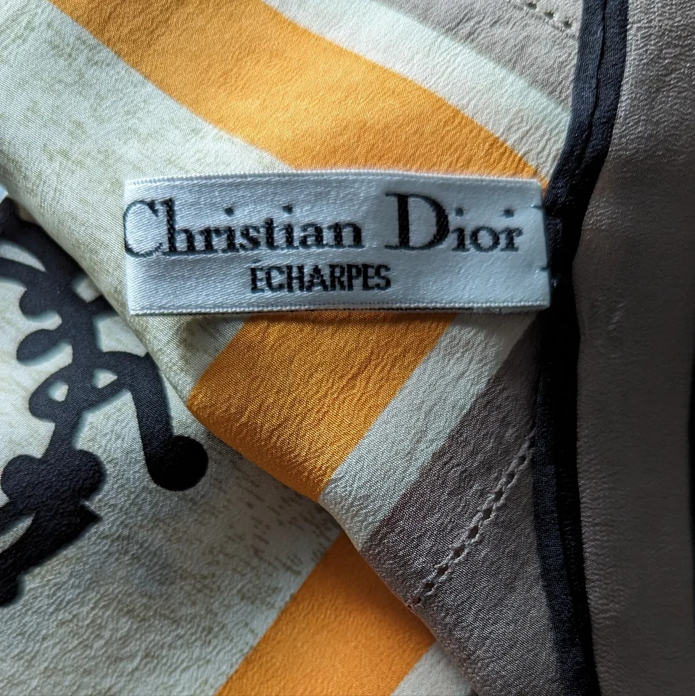 Christian Dior Vintage Scarf